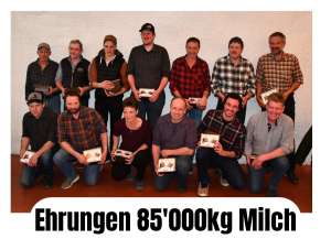 85000kg milch